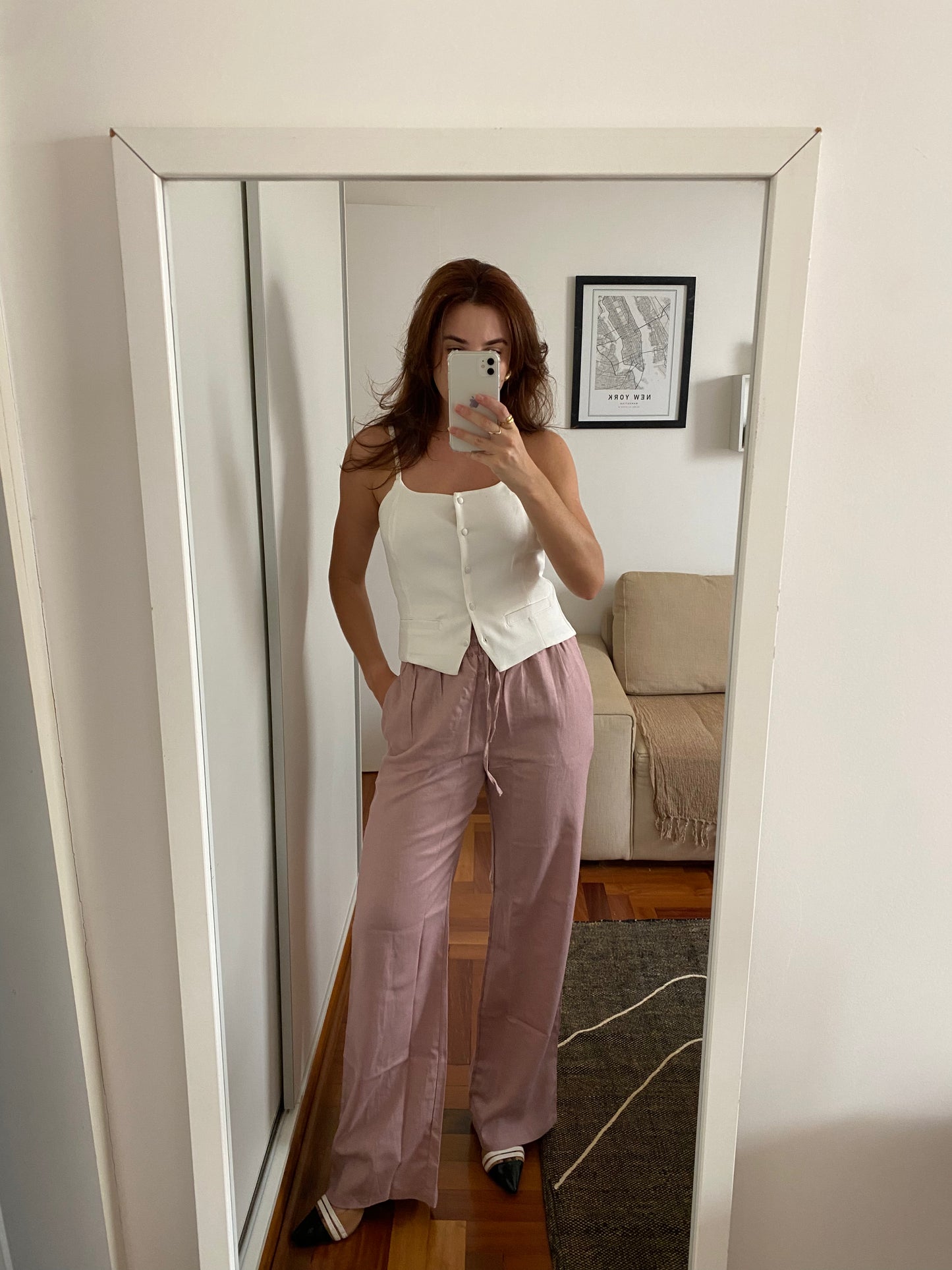 Calça linho