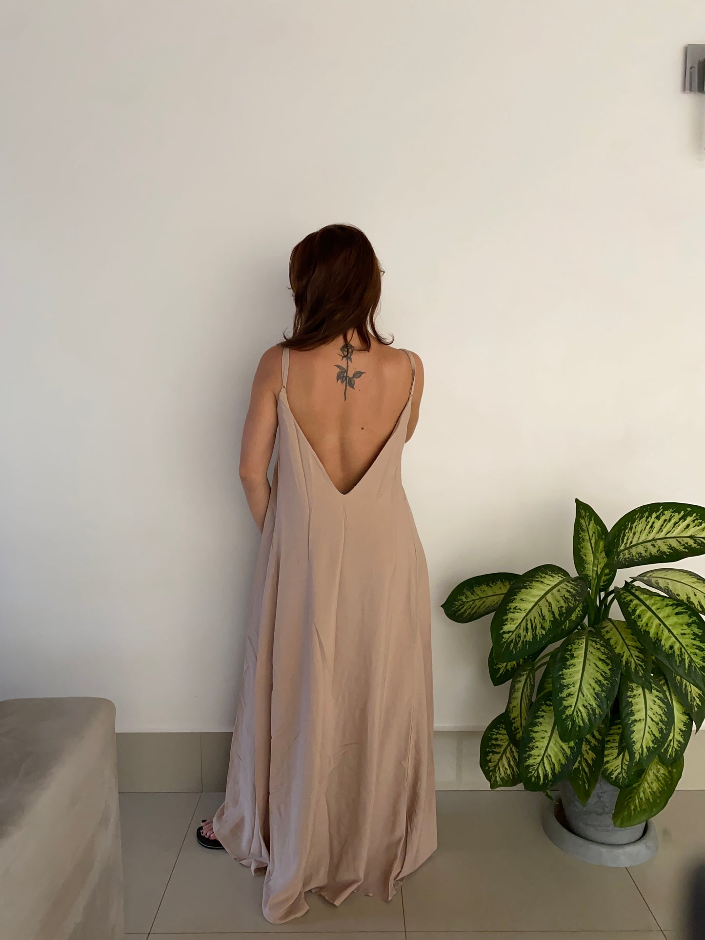 Vestido decotado