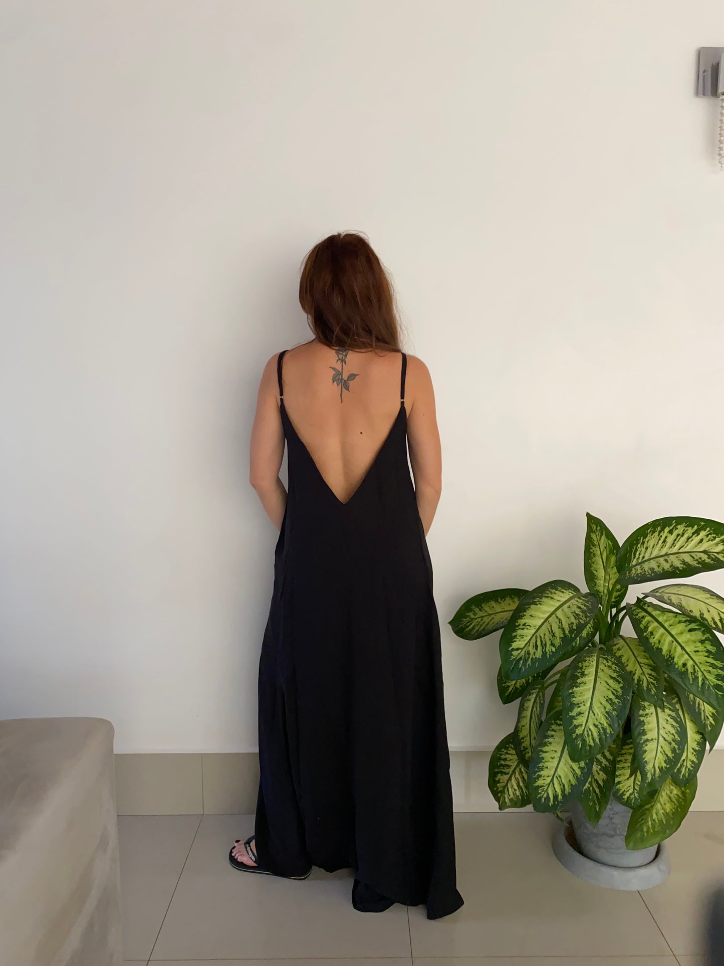 Vestido decotado