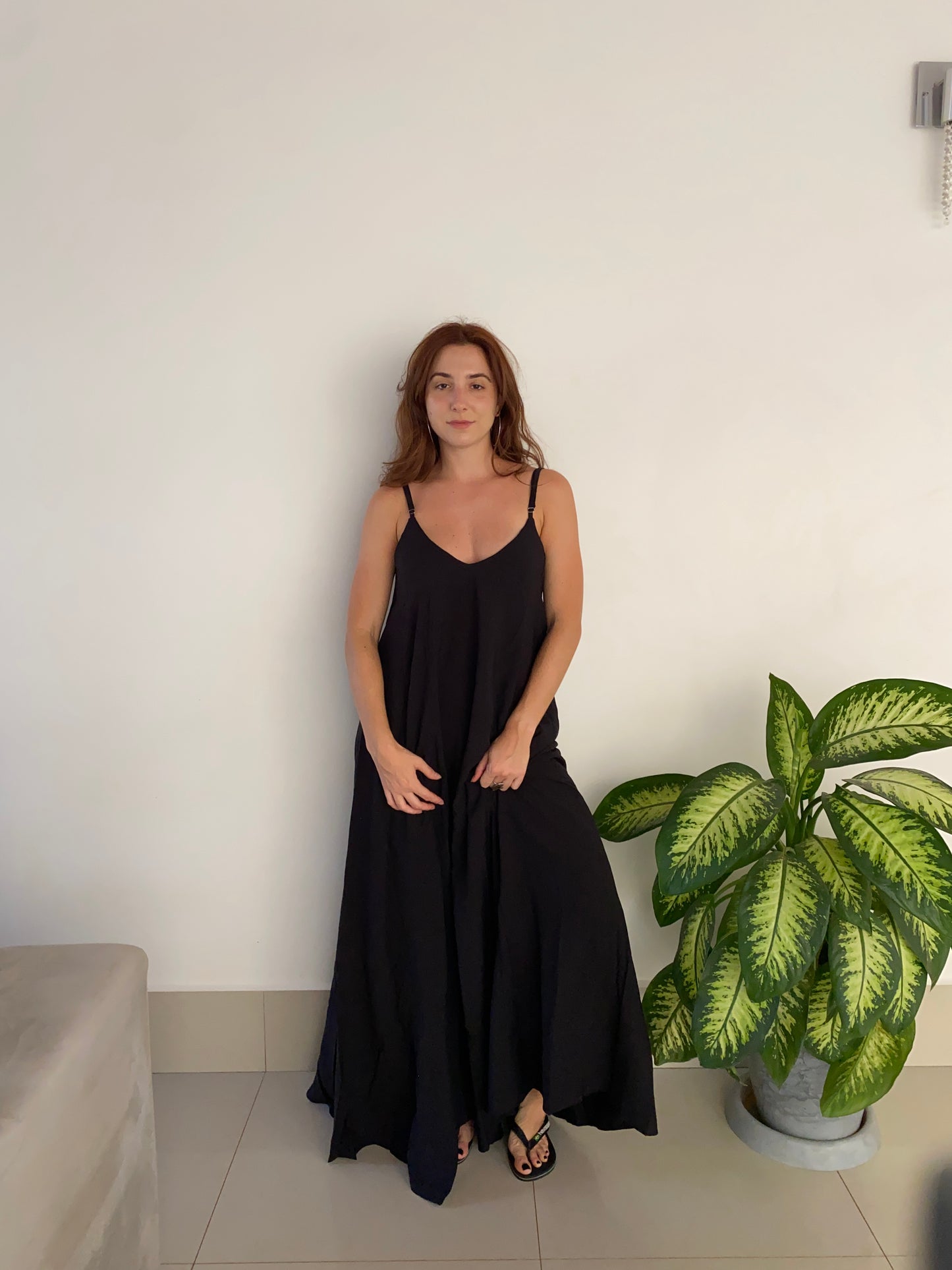 Vestido decotado