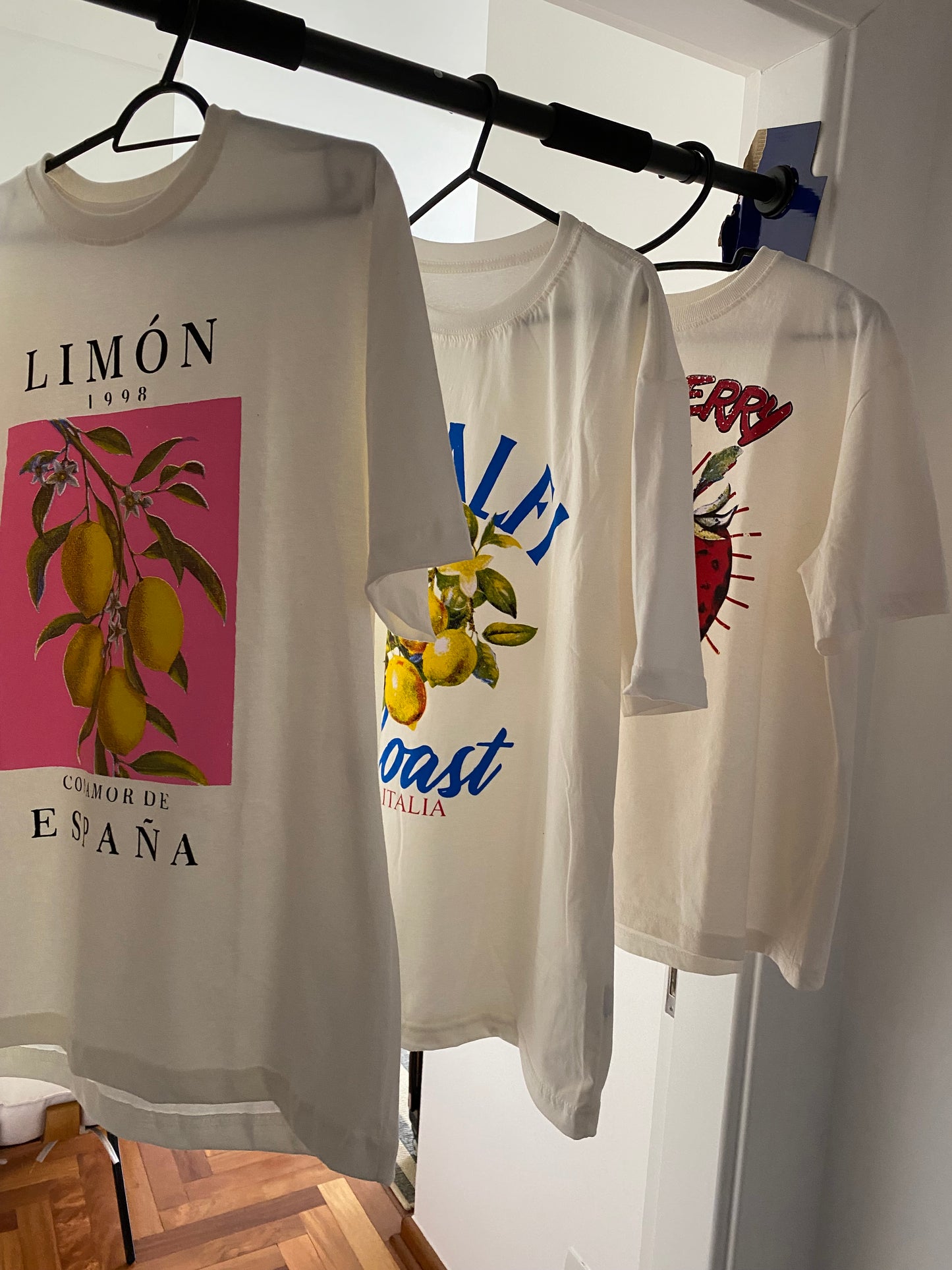 T-shirt oversized - Limón