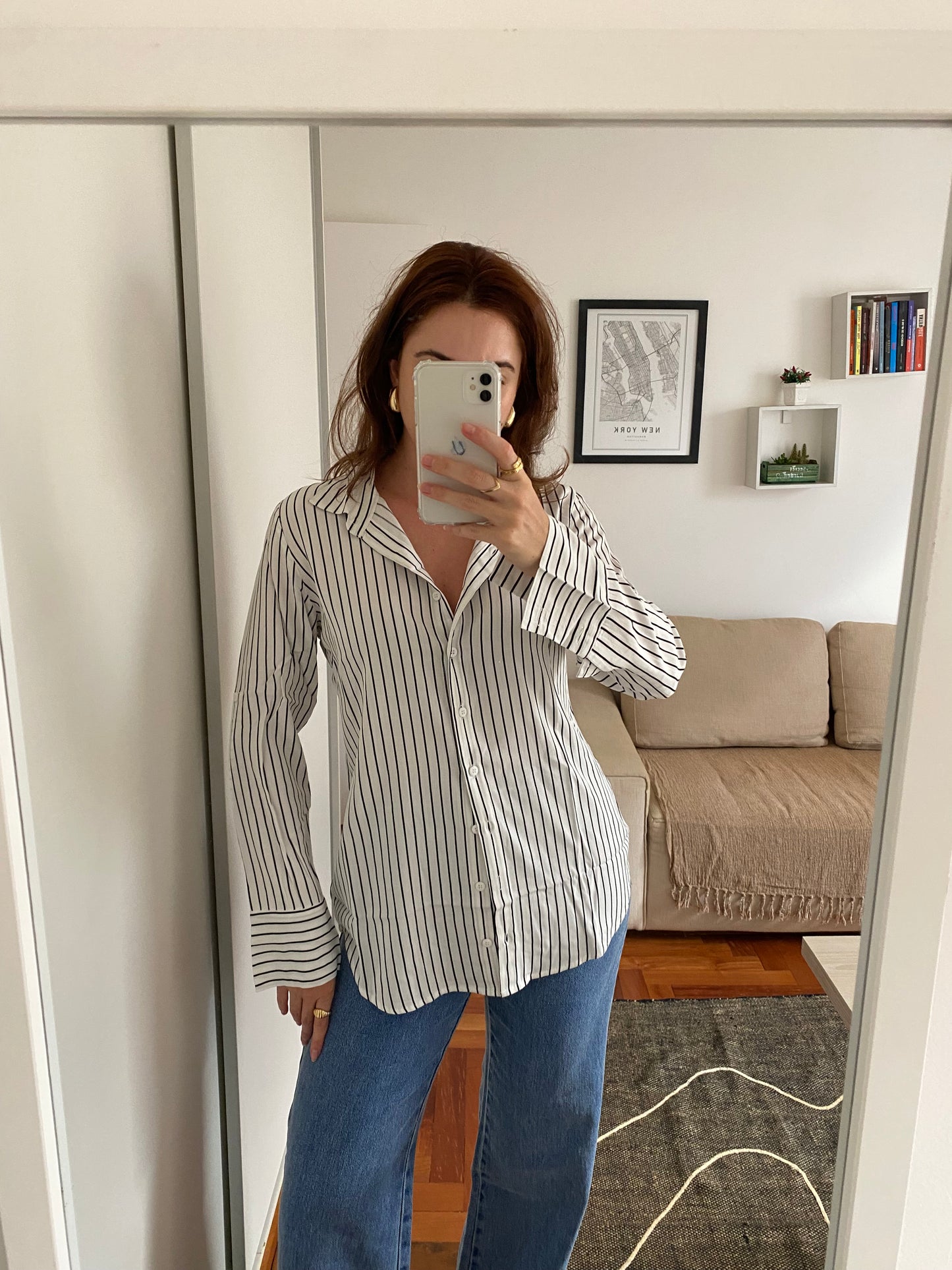Camisa em viscose - Branca