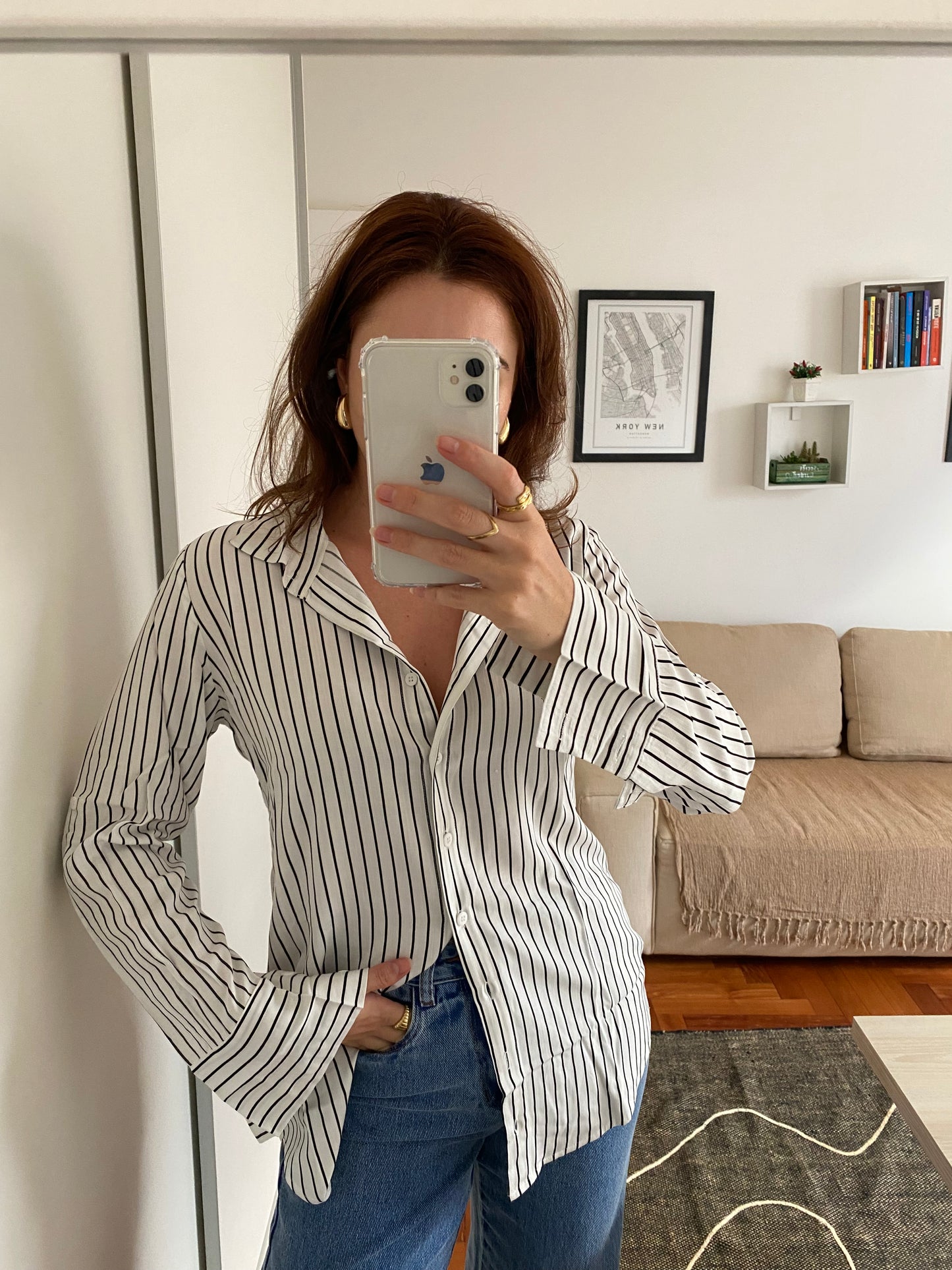 Camisa em viscose - Branca